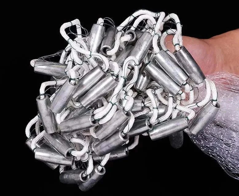 China China USA Style Easy Throw Cast Nets Strong Line Catch Fishing Net With Disc Small Mesh Hand Throw Network Outdoor Hunting Tool