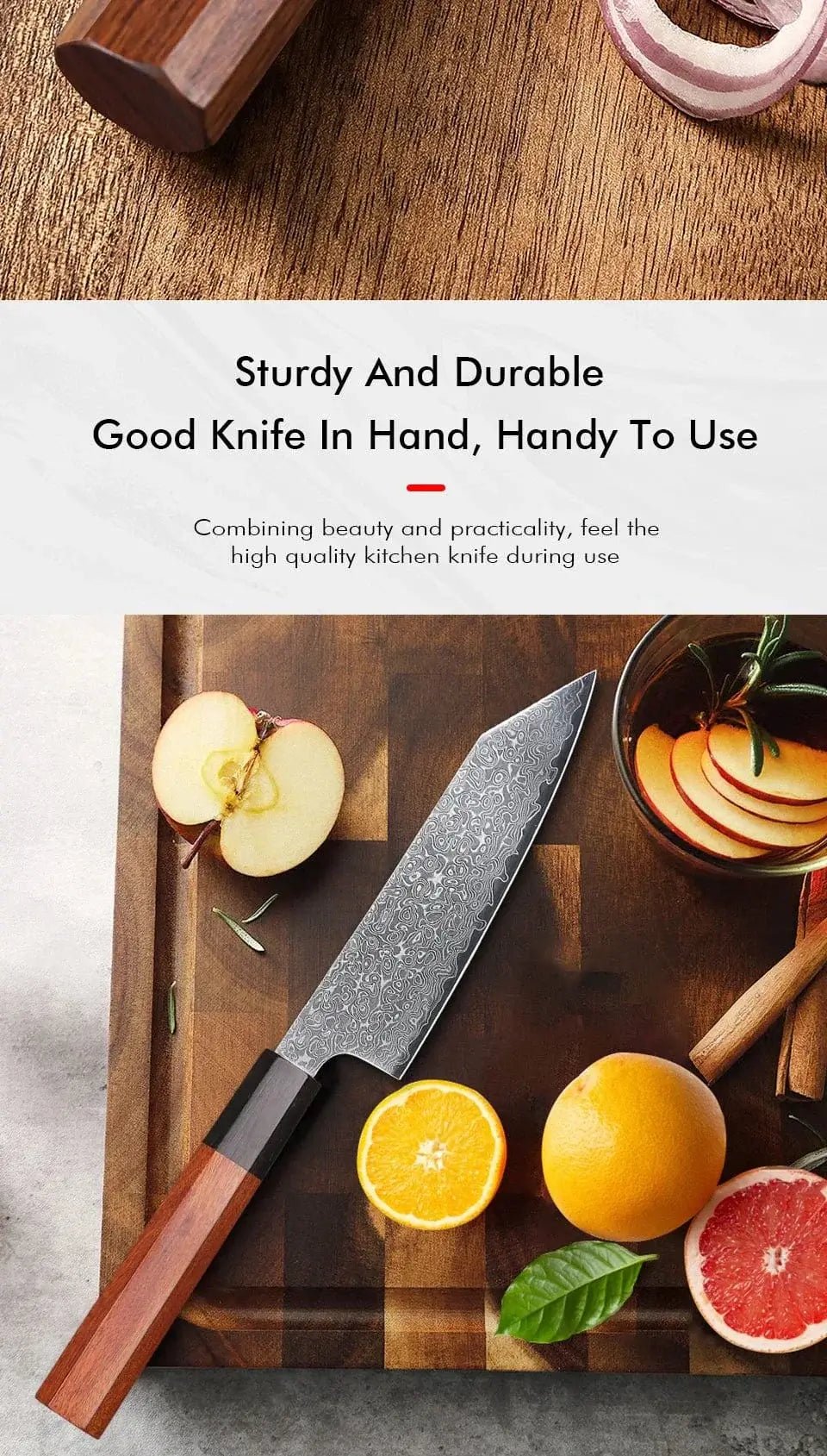 China China Utility knife / 5 inch TURWHO 5" Kitchen Utility Knife Japanese Hand Forged Damascus Steel Chef Knives Vegetable Meat Peeling Fruit Knife Cooking Tools