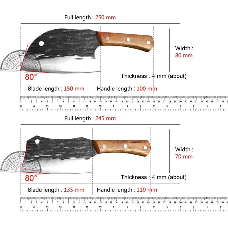 China China Utility Knife Slicing Fruit Fish Vegetable Meat Cleaver Kitchen Knives