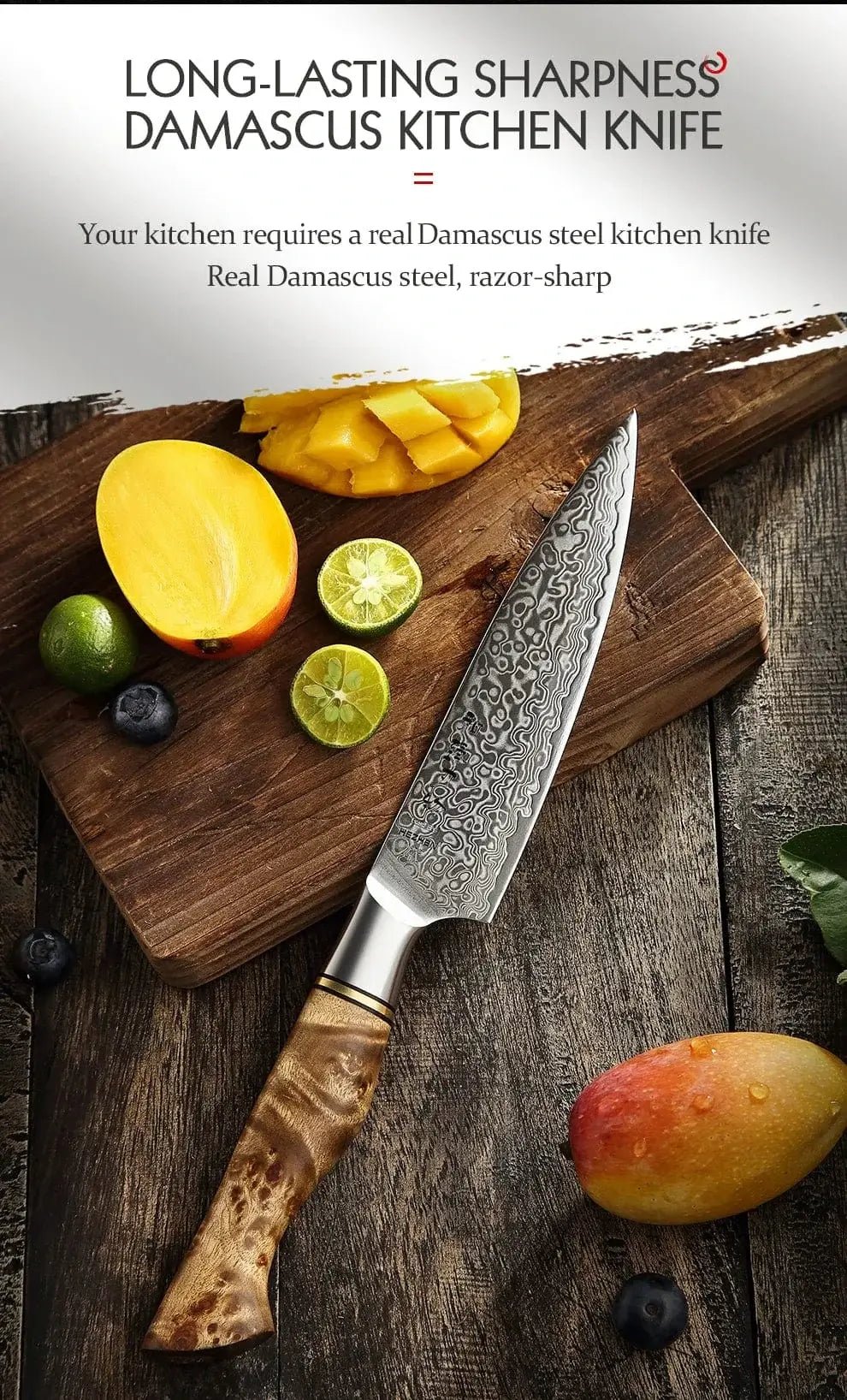 China China utilityknife / 5 inch HEZHEN 5 inch Utility Knife Real 67 Layer Damascus Super Steel Super Cook Knife Pretty Peeling Knife Super Sharp Kitchen Knife