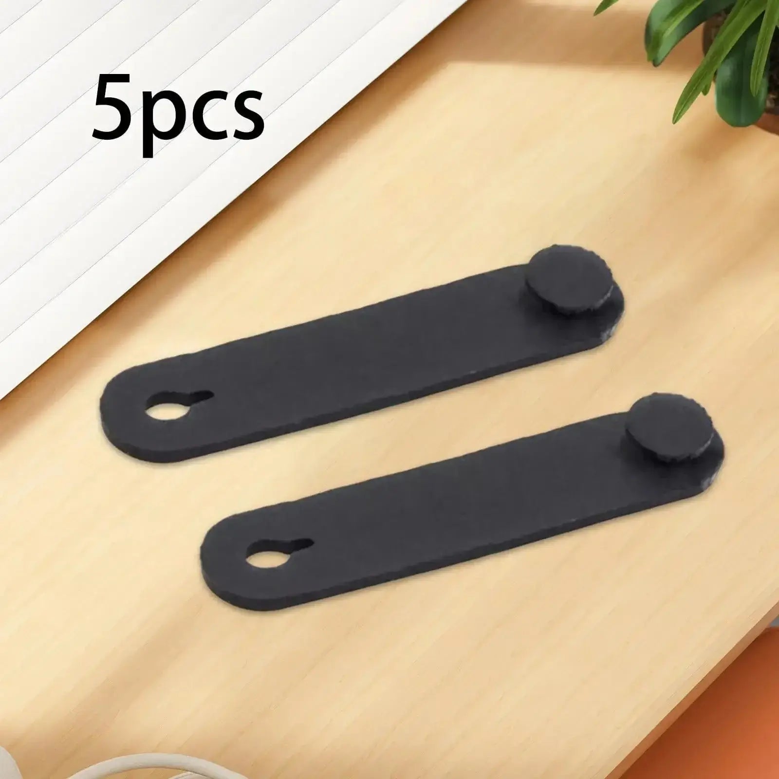 China China Variant 5x Silicone Cord Organizer Ties Silicone Cable Straps for Computer Cords Frame