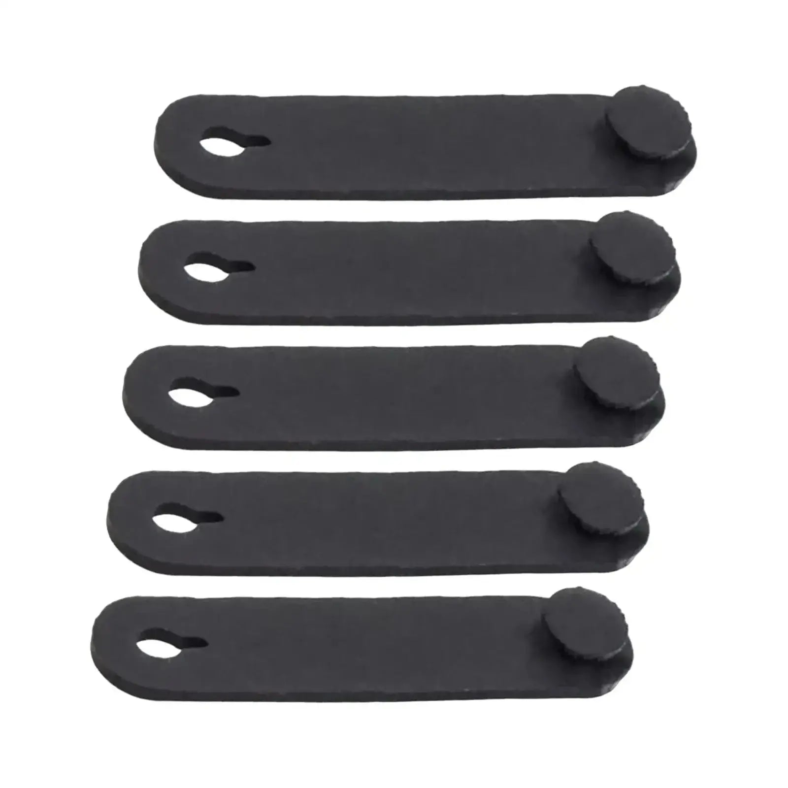 China China Variant 5x Silicone Cord Organizer Ties Silicone Cable Straps for Computer Cords Frame