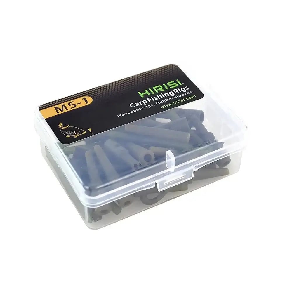 China China Variant Hirisi 40 x Carp Fishing Safety Lead Clips Tail Rubber Cone Anti Tangle Sleeve Quick Change Swivels Fishing Accessories Rig M5-1