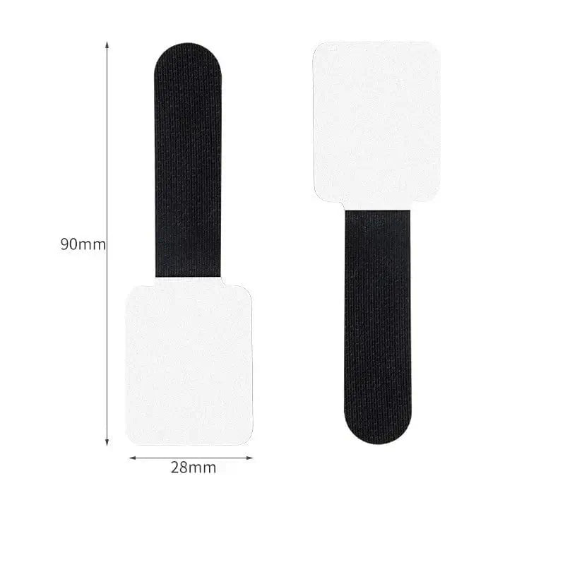 China China Velcro cabler- Black / 12Pcs Reusable Cable Ties Fastening Wire Organizer Cord Rope Holder Self Adhesive Adjustable Cord Organizer Straps Desk Management