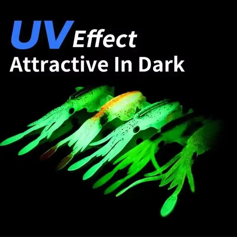 China China WEIHE （5pcs） 7cm/2g 10.5cm/7g soft fishing lure squid fishing bait lifelike octopus TPE swimbait for saltwater