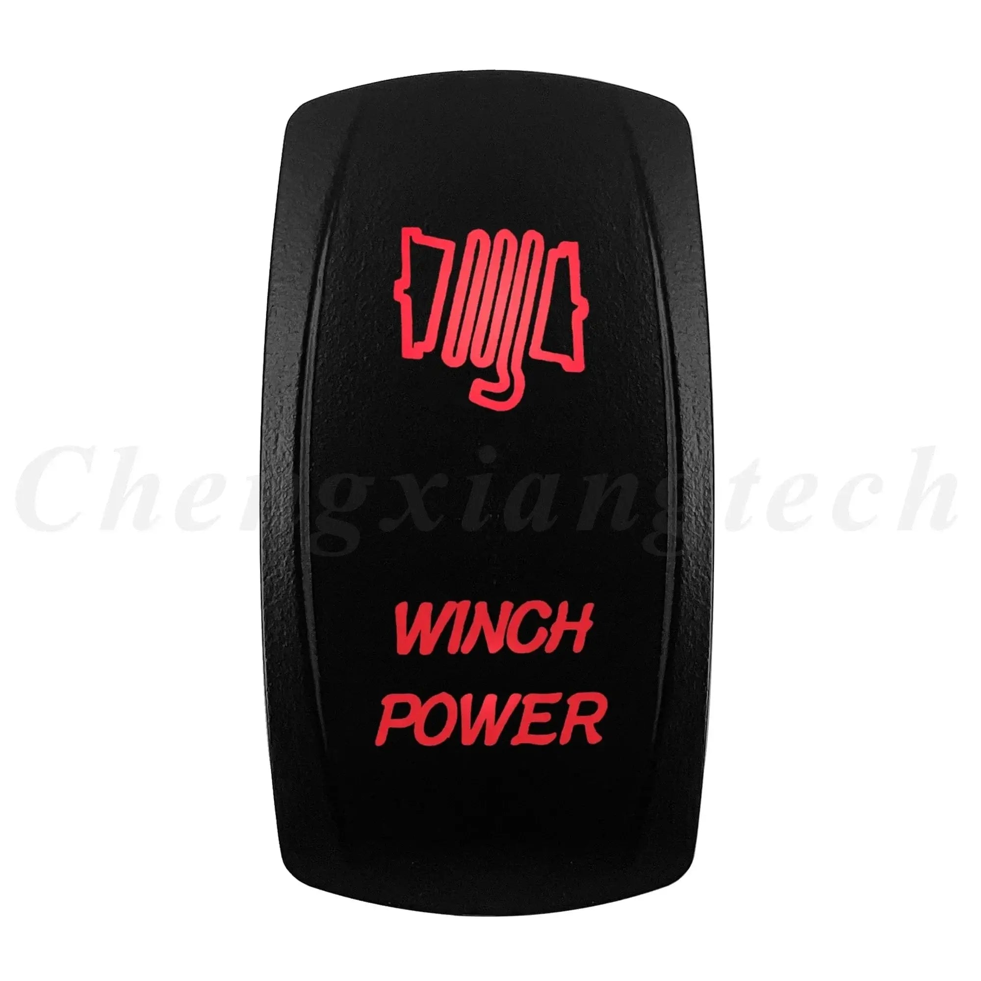 China China WINCH POWER Red Led Light Bar Car Boat Rocker Switch 12V/24V Marine Grade Toggle Switch SPST/DPDT for Polaris Jeep Autosteer Auto Machinery