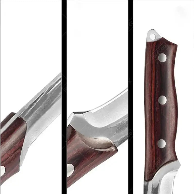 China China WXCOO Forged Boning Knife Professional Butcher Knives Sharp Meat Cleaver Carving Knife Stainless Steel Kitchen Knives Tools