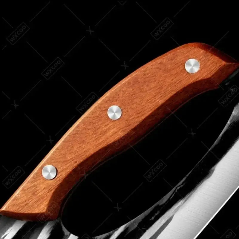 China China WXCOO Forged Boning Knife Professional Butcher Knives Sharp Meat Cleaver Carving Knife Stainless Steel Kitchen Knives Tools