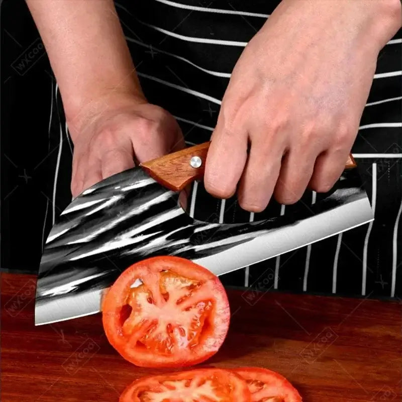 China China WXCOO Forged Boning Knife Professional Butcher Knives Sharp Meat Cleaver Carving Knife Stainless Steel Kitchen Knives Tools