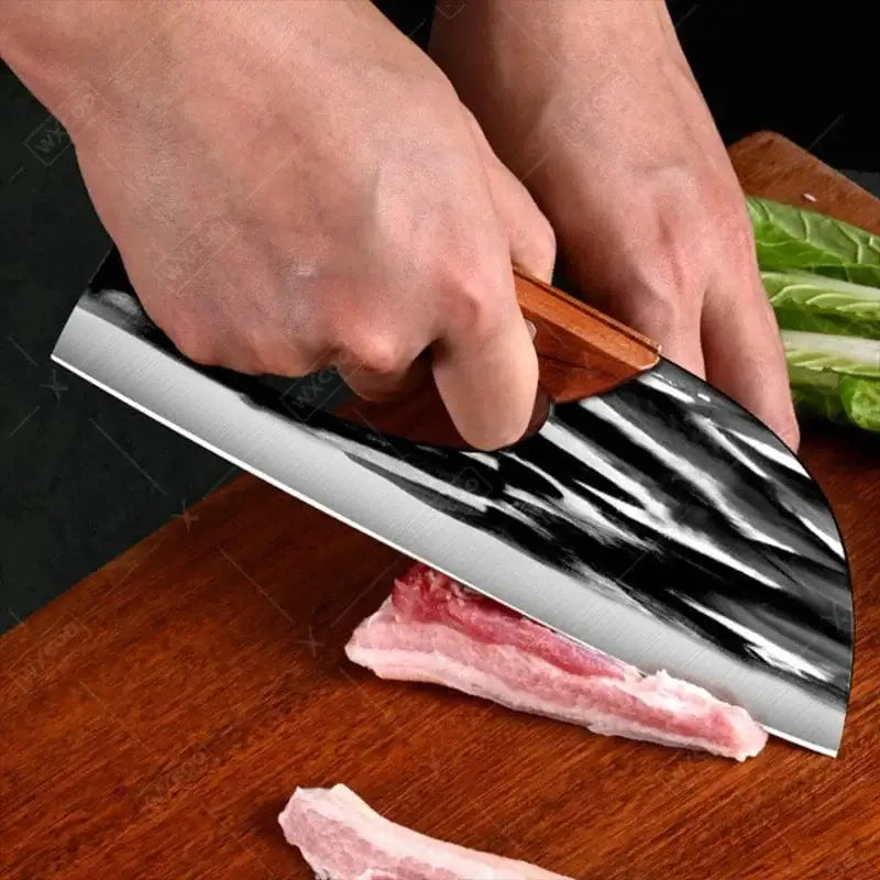 China China WXCOO Forged Boning Knife Professional Butcher Knives Sharp Meat Cleaver Carving Knife Stainless Steel Kitchen Knives Tools