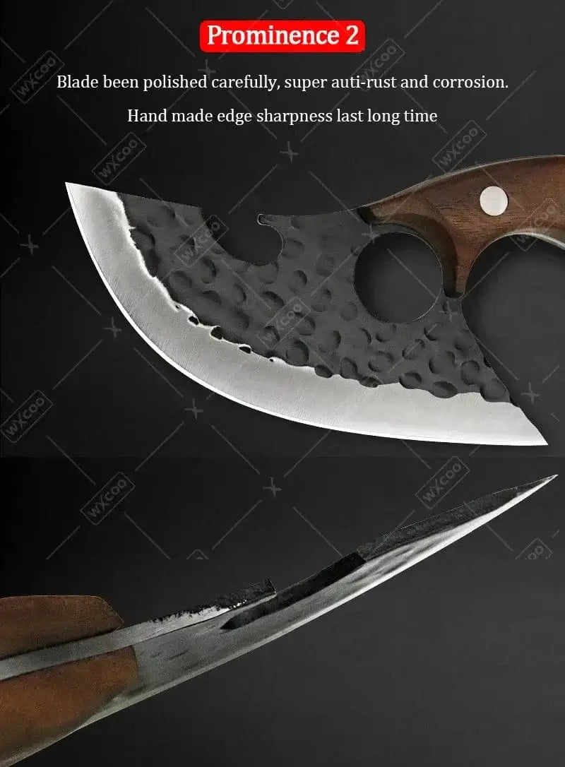 China China WXCOO Professional Kitchen Knives Hand Forged Boning Knife Stainless Steel Fruit Paring Knife Meat Cleaver Butcher Slicing Knife