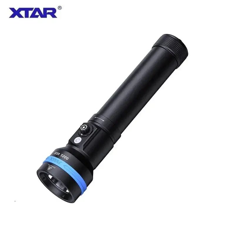 China China XTAR D26 2500 Diving Flashlight 2500 Lumen Beam Distance 320 Meter Magnetic Switch Torch 100 Meter Diving Depth