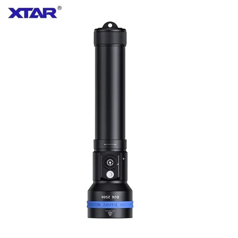 China China XTAR D26 2500 Diving Flashlight 2500 Lumen Beam Distance 320 Meter Magnetic Switch Torch 100 Meter Diving Depth