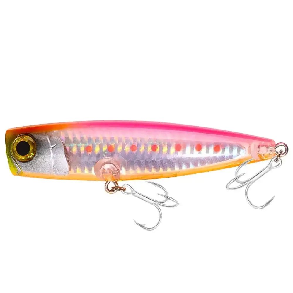 China China Yellow Big Topwater plopper Baits fishing surface floating topwater wobbler Lure Artificial Baits  Floating 11cm 23g
