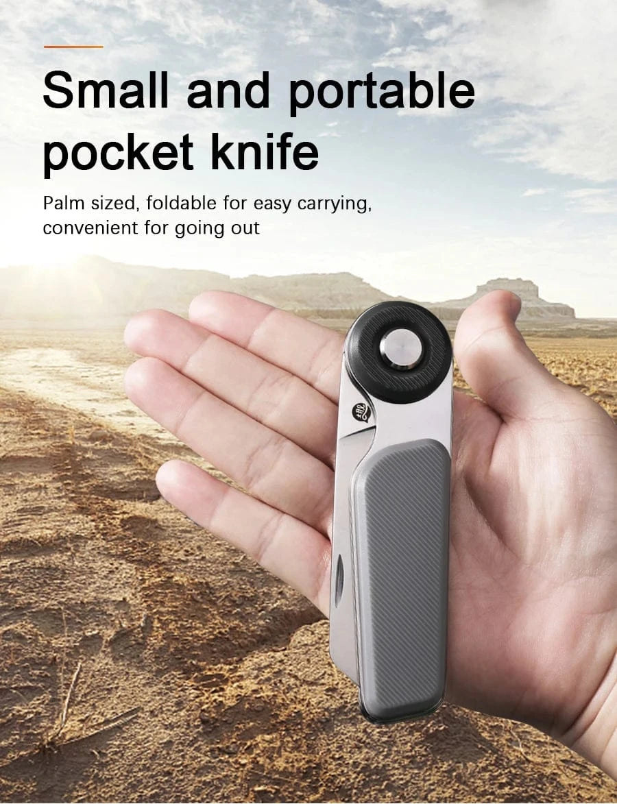 China China YingQu DP56 Folding Knife 5CR15MOV Stainless Steel Food Grade ABS Handle Outdoor Camping Pocketknives Fruit Cutting Hand Tools