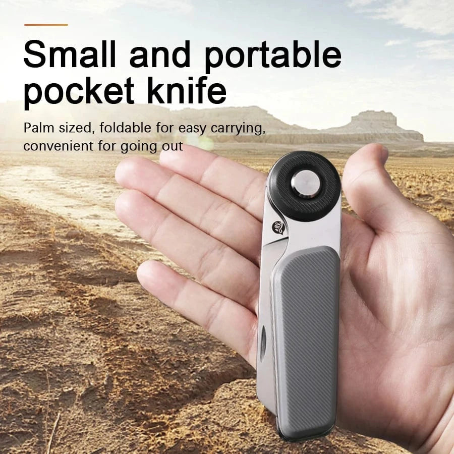 China China YingQu DP56 Folding Knife 5CR15MOV Stainless Steel Food Grade ABS Handle Outdoor Camping Pocketknives Fruit Cutting Hand Tools
