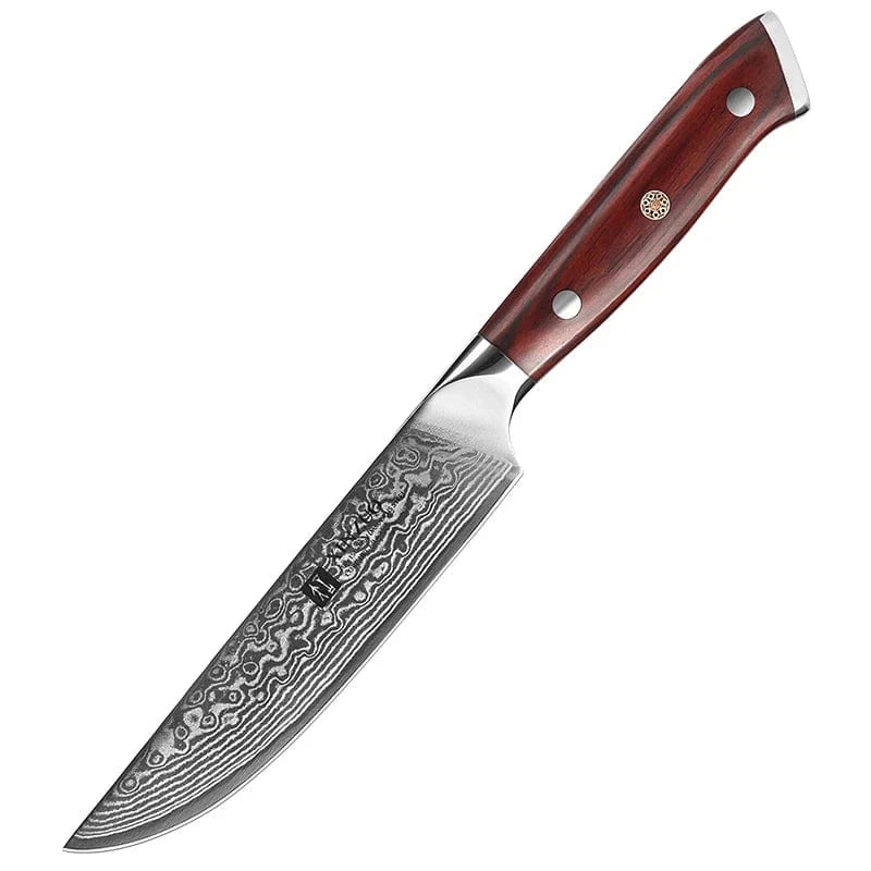 China Kitchen Knife 5 in Steak Knife XINZUO 1-10 PCS Kitchen Knife 67 Layers Damascus Steel Chef