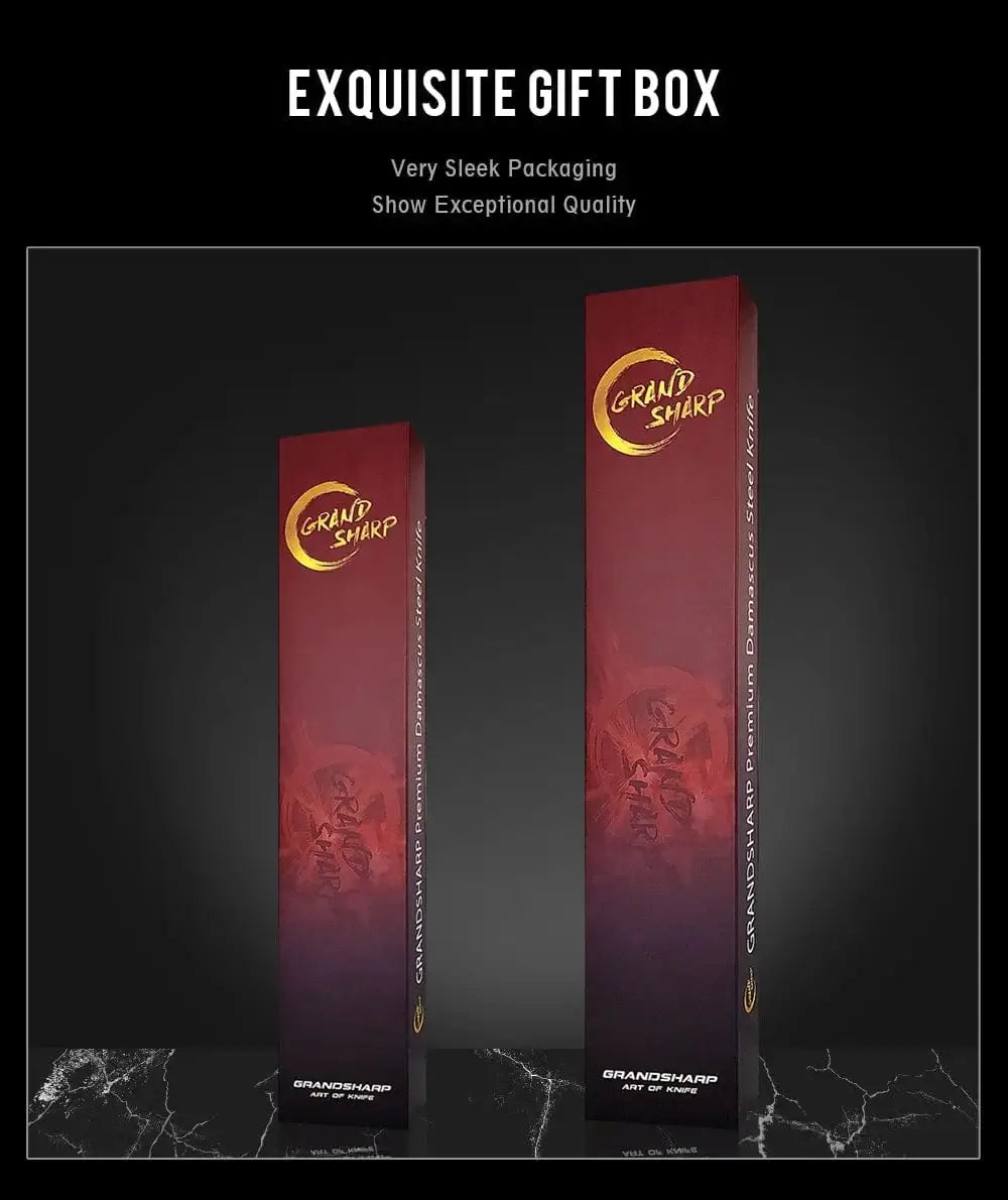 China Kitchen Knife Chef Knife Japanese Damascus AUS-10