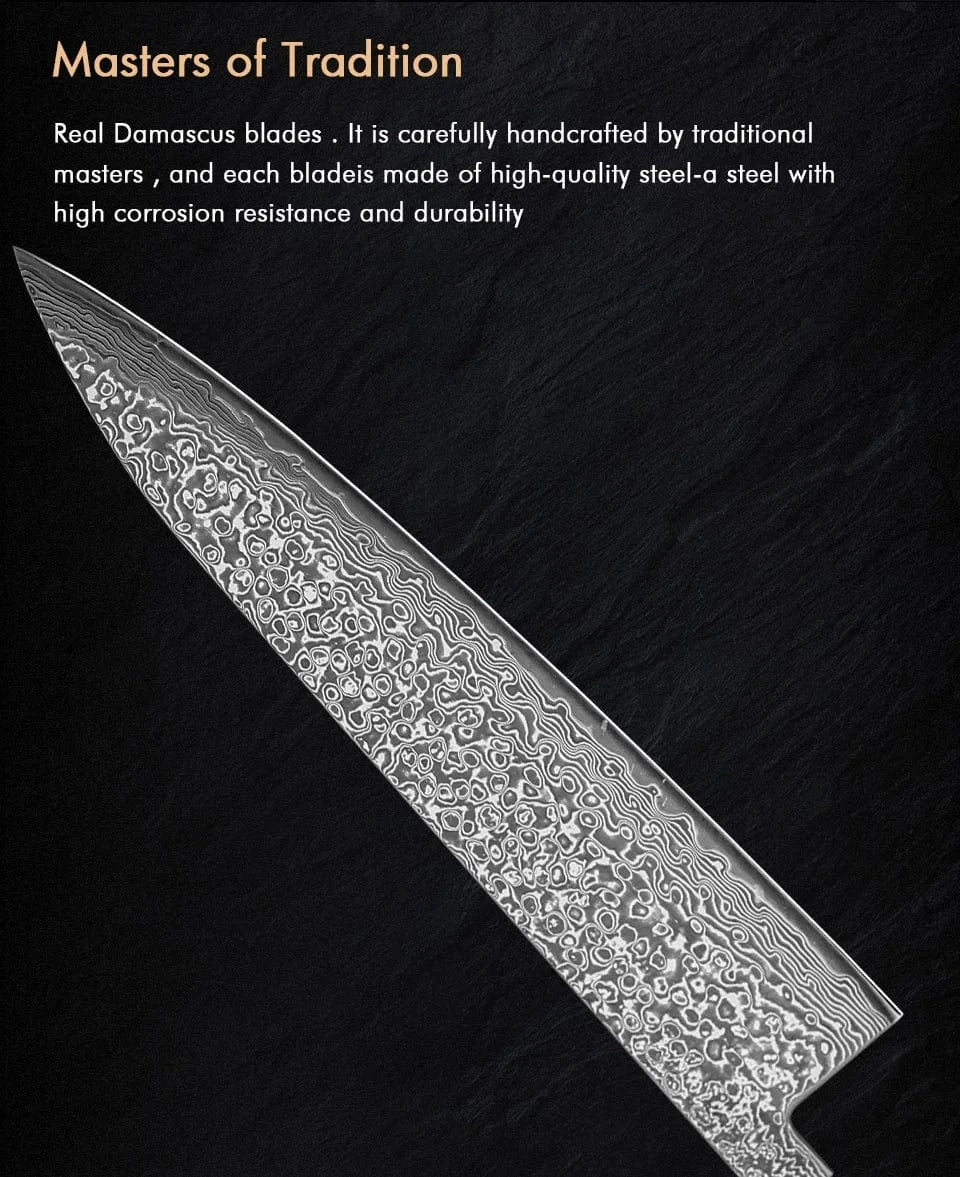China Kitchen Knife TURWHO 1-3PCS DIY Chef Knives