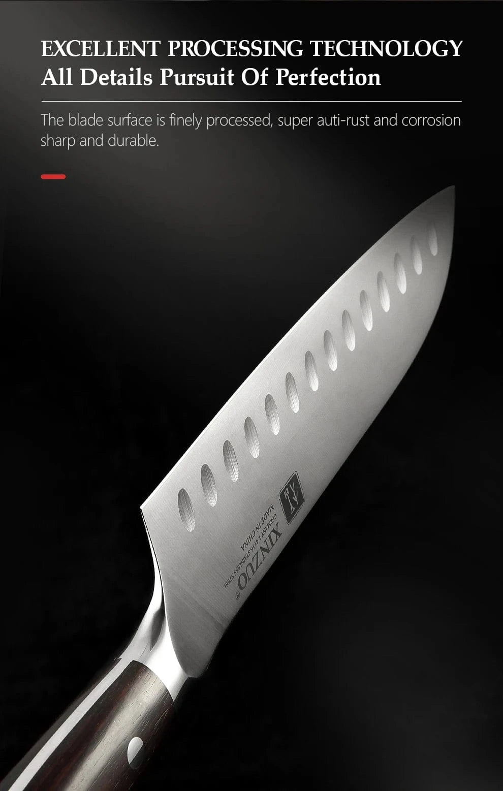 China Kitchen Knife XINZUO 1pcs-5pcs Kitchen Knives Set