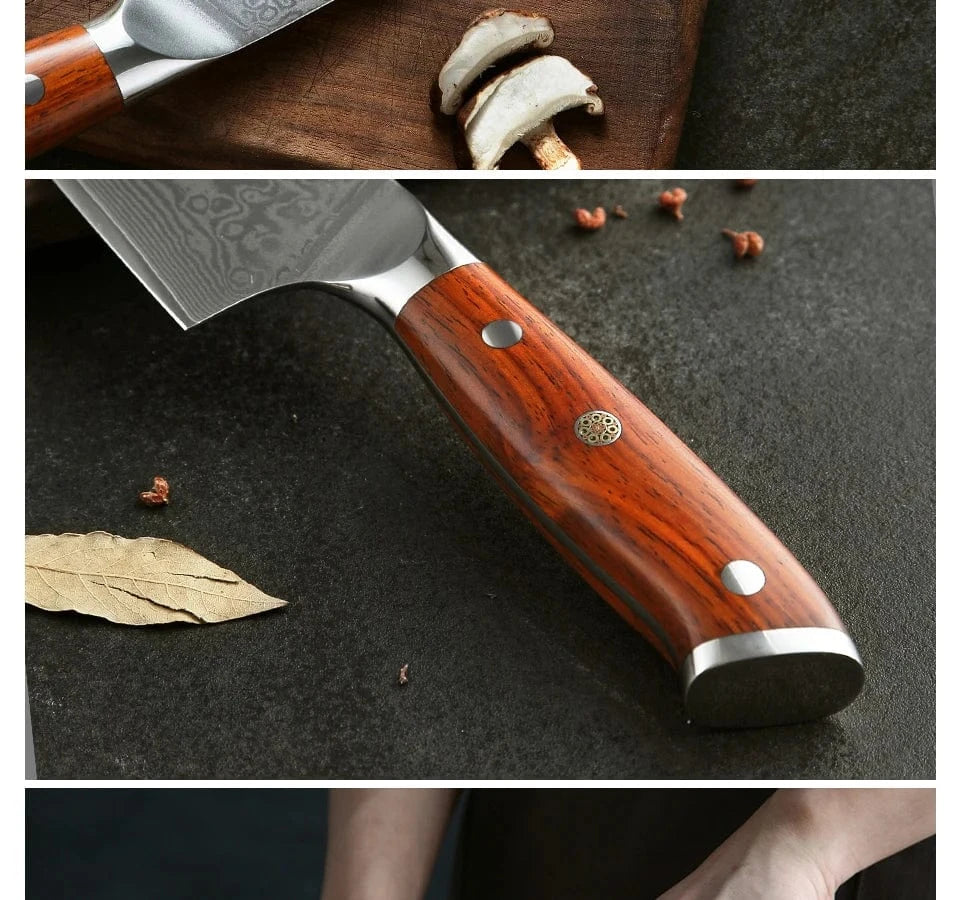 China Knife Set CHINA XINZUO 2PCS Chef Kitchen Knife Set