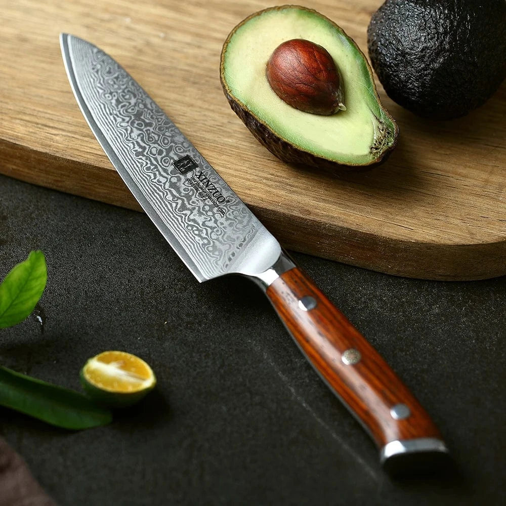 China Knife Set CHINA XINZUO 2PCS Chef Kitchen Knife Set