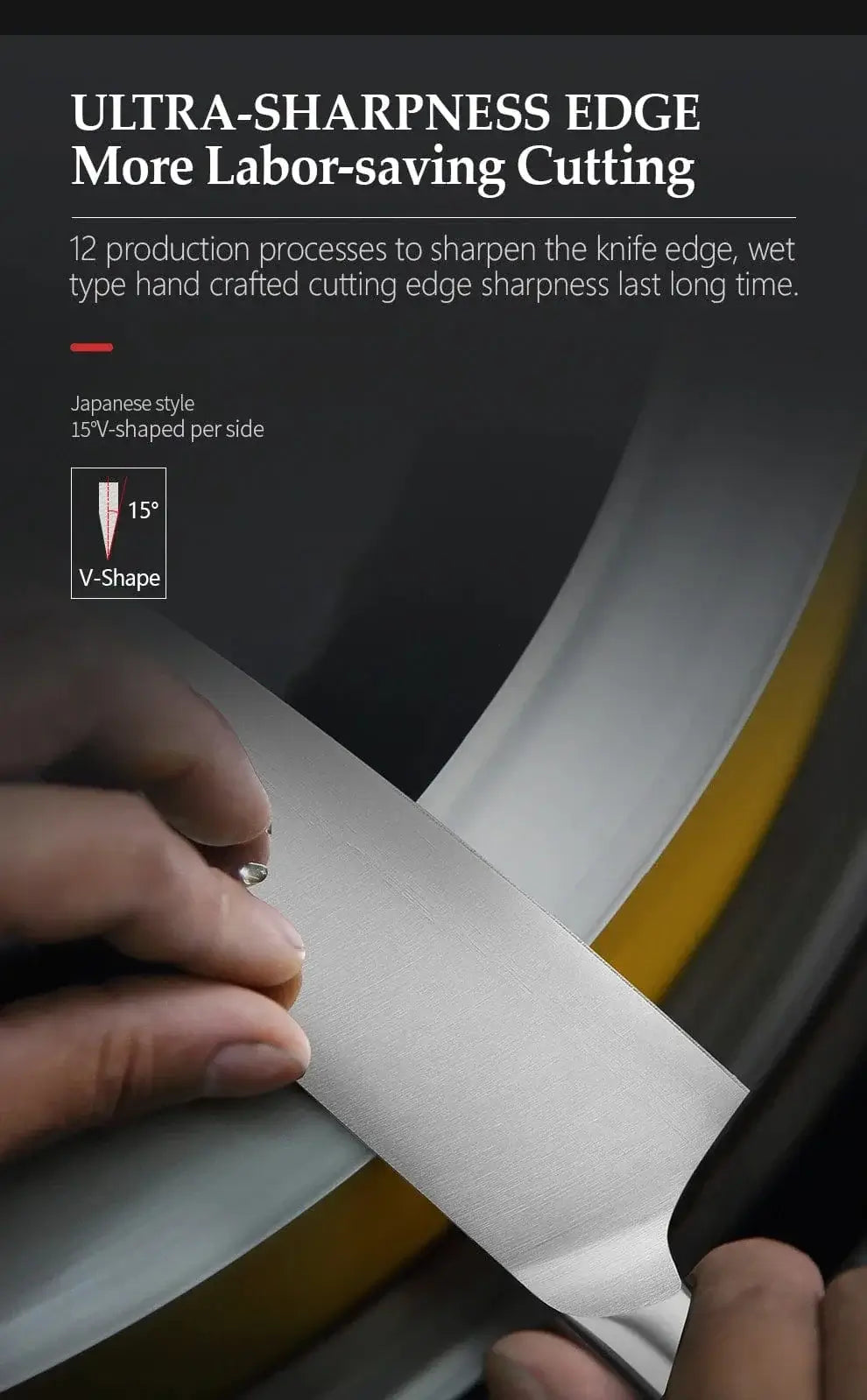 China Knife Set CHINA XINZUO Kitchen Tools 6 PCS Kitchen Knife Set