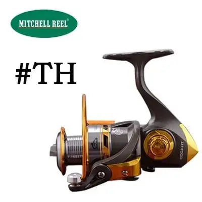 China Reels China fishing reel / CHINA / 13 | 5000 Series MITCHELL REEL 2021 Fishing Reels Spinning  Metal Spool 8-12kg Max Drag 5.2:1 High Speed Carp Spinning Reels Saltwater Reel