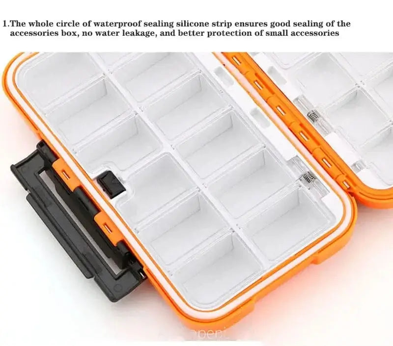 China Tackle Box Waterproof Fishing Tackle Box Fishing Accessories Tool Storage Box Fish Hook Lure Fake Bait Boxes Carp For Fishing Goods