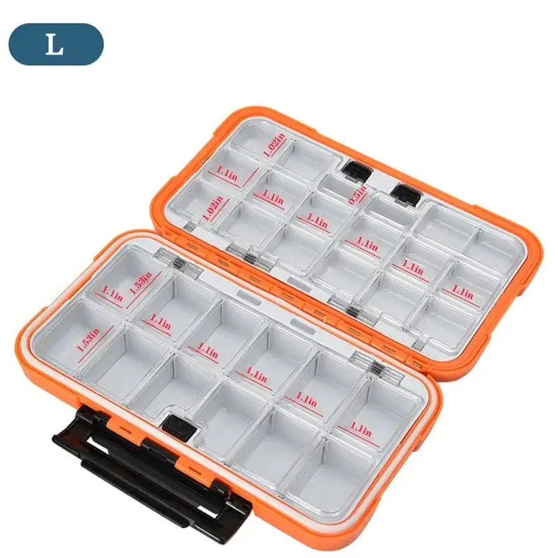 China Tackle Box Waterproof Fishing Tackle Box Fishing Accessories Tool Storage Box Fish Hook Lure Fake Bait Boxes Carp For Fishing Goods