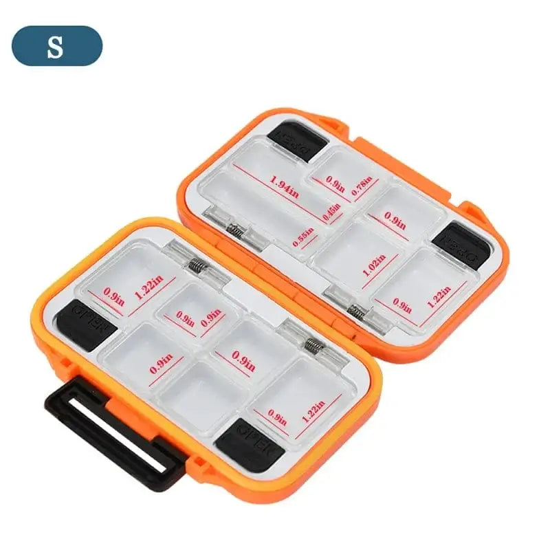 China Tackle Box Waterproof Fishing Tackle Box Fishing Accessories Tool Storage Box Fish Hook Lure Fake Bait Boxes Carp For Fishing Goods