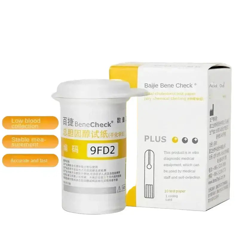 Cholesterol Test Strips – Total Cholesterol Home Test (25pcs) by Habicare