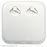 Christine Products Marine Hatches 375 x 370mm Square Access Budget Hatch - White