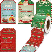 Christmas Gift Labels (200pcs) by Habicare