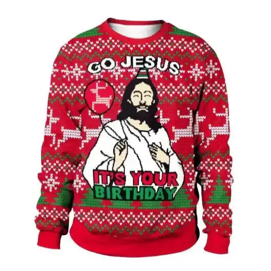 Christmas Jersey (30 designs available - Large & XL) by Habicare