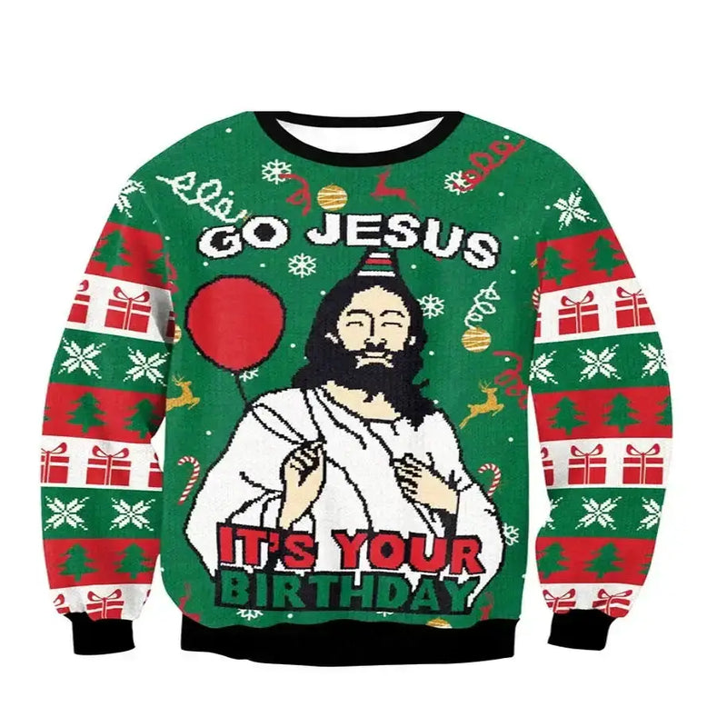 Christmas Jersey (30 designs available - Small & Medium) by Habicare