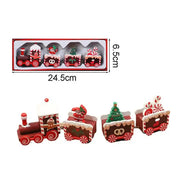 Christmas Wooden Train by Habicare