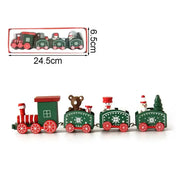 Christmas Wooden Train by Habicare
