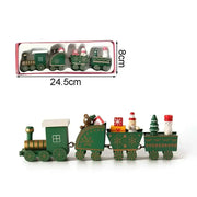 Christmas Wooden Train by Habicare