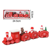 Christmas Wooden Train by Habicare