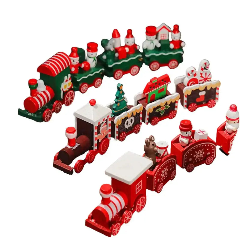 Christmas Wooden Train by Habicare