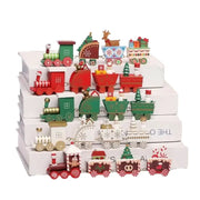Christmas Wooden Train by Habicare