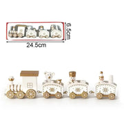Christmas Wooden Train by Habicare