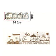 Christmas Wooden Train by Habicare
