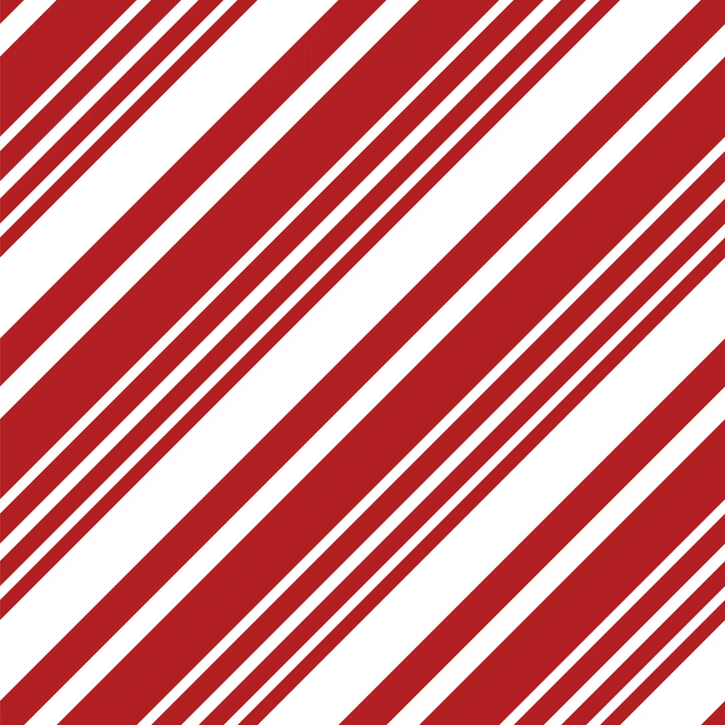 Waste Free Celebrations Fabric Gift Bags Candy Cane (Reusable Gift Bag Set) Candy Cane (Reusable Gift Bag Set)