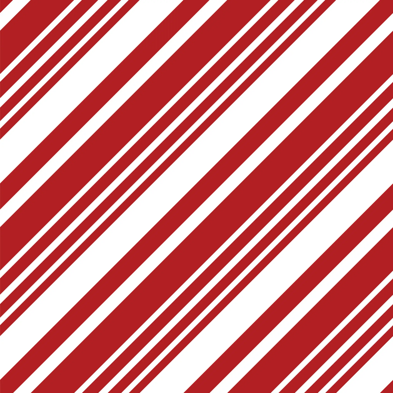 Waste Free Celebrations Fabric Gift Bags Candy Cane (Reusable Gift Bag Set) Candy Cane (Reusable Gift Bag Set)