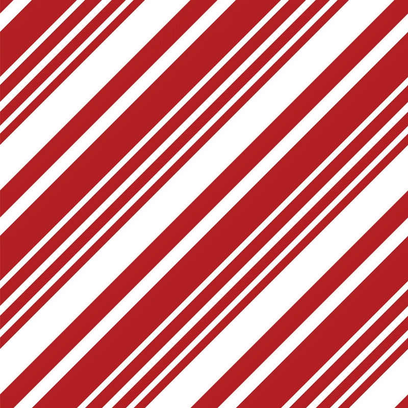 Waste Free Celebrations Fabric Gift Bags Candy Cane (Reusable Gift Bag Set) Candy Cane (Reusable Gift Bag Set)