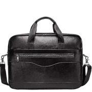Classic Leather Office Bag by Habicare