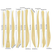 Clay Sculpting Tool Set (10 piece) by Habicare