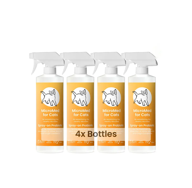MicroMed for Cats Acute Care – 4 x 500ml Bundle by MicroMed